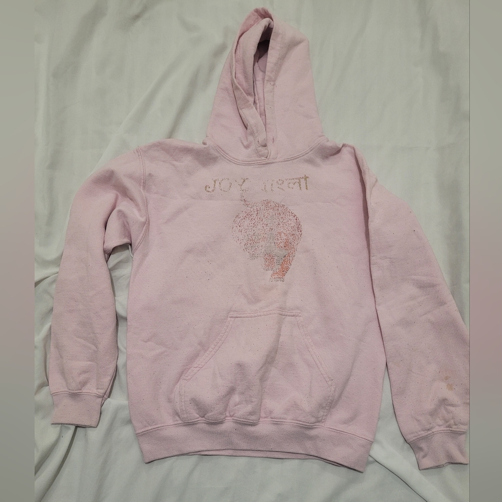 Pink Graphic Hoodie